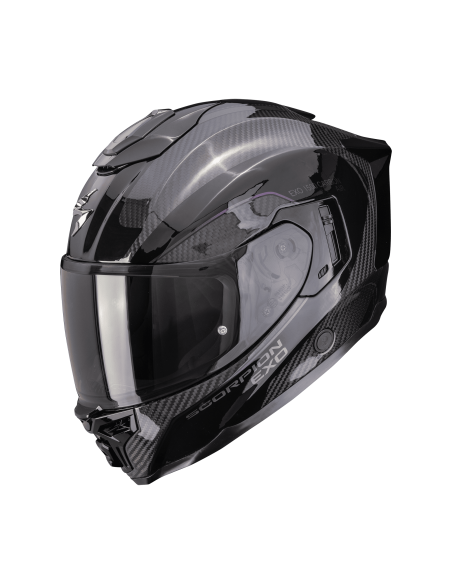 SCORPION EXO-1500 AIR CARBON MUNDI BLACK/CHAMELEON SPORTINIS/UŽDARAS MOTO ŠALMAS