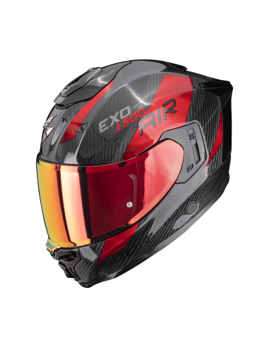 SCORPION СПОРТИВНЫЙ/ВНУТРЕННИЙ ШЛЕМ EXO-1500 AIR CARBON PLATTED RED