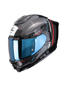 SCORPION EXO-1500 AIR CARBON ZITY BLACK/RED/BLUE