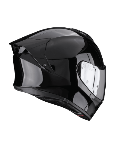 SCORPION EXO-530 EVO AIR BLACK SPORTINIS/UŽDARAS MOTO ŠALMAS