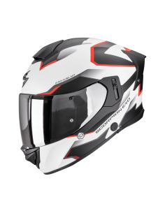 SCORPION EXO-530 EVO AIR CLIP WHITE/BLACK/RED