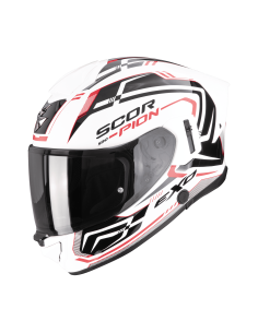SCORPION EXO-530 EVO AIR SLOPE WHITE/BLACK/RED