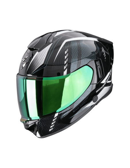 SCORPION EXO-530 EVO AIR THERAS BLACK/CHAMELEON/WHITE SPORTS/INDOOR HELMET