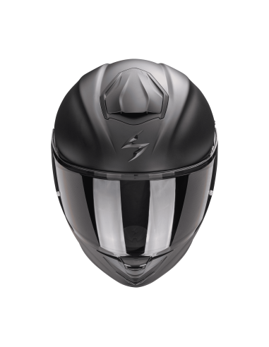 SCORPION EXO-530 i EVO AIR MATT BLACK SPORTINIS/UŽDARAS MOTO ŠALMAS