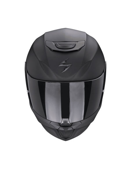 SCORPION EXO-JNR MATT BLACK SPORTINIS/UŽDARAS MOTO ŠALMAS