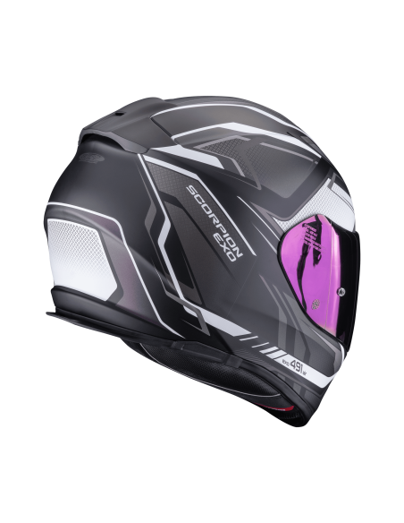 SCORPION EXO-491 ZUMO BLACK/CHAMELEON SPORTY/ENCLOSED MOTO HELMET