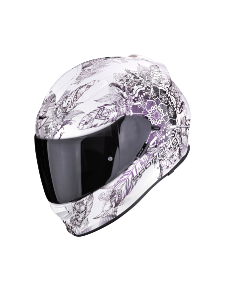SCORPION EXO-491 DREAM WHITE СПОРТИВНЫЙ/ВНУТРЕННИЙ МОТОЦИКЛЕТНЫЙ ШЛЕМ