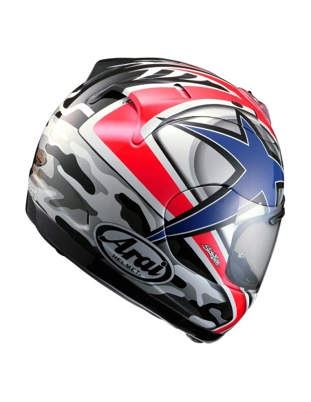 ARAI RX-7V EVO HAYDEN LAGUNA SPORTINIS/UŽDARAS MOTO ŠALMAS