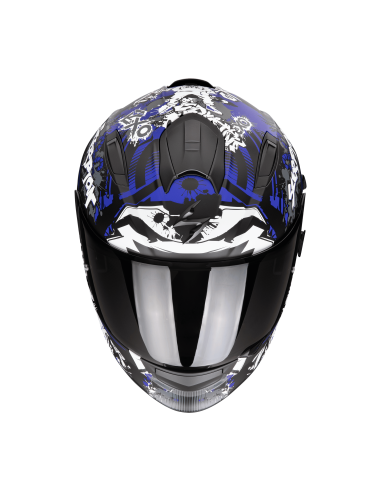 SCORPION EXO-491 SPECTOR BLUE СПОРТИВНЫЙ/ЗАКРЫТЫЙ МОТОЦИКЛЕТНЫЙ ШЛЕМ