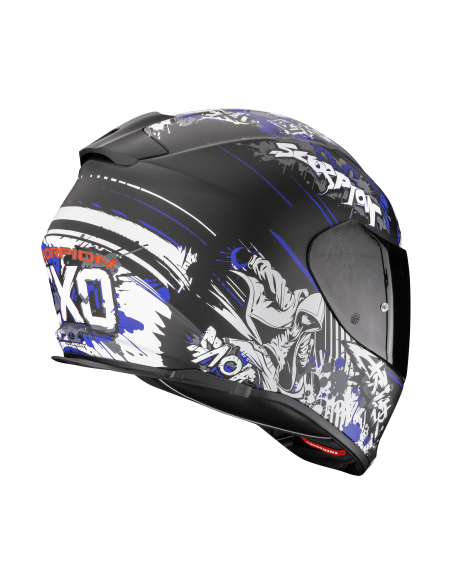 SCORPION EXO-491 SPECTOR BLUE СПОРТИВНЫЙ/ЗАКРЫТЫЙ МОТОЦИКЛЕТНЫЙ ШЛЕМ