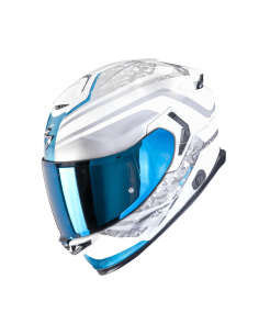 SCORPION EXO-GT SP AIR ARTEN WHITE/BLUE