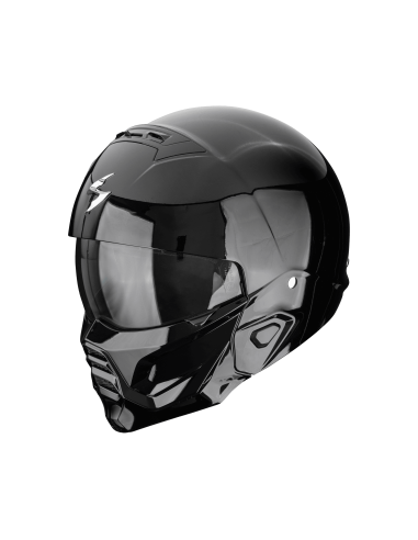 SCORPION EXO-COMBAT II BLACK MOTO HELMET
