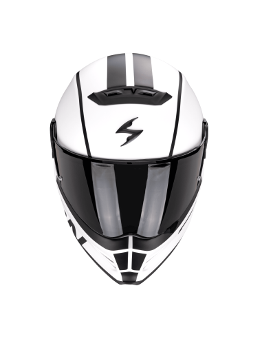 SCORPION COVERT-FX DANKO WHITE INDOOR MOTORCYCLE HELMET