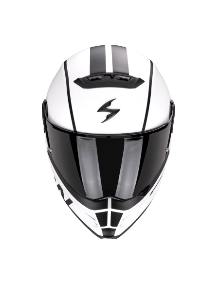 SCORPION COVERT-FX DANKO WHITE INDOOR MOTORCYCLE HELMET