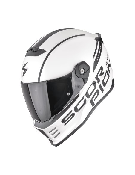 SCORPION COVERT-FX DANKO WHITE INDOOR MOTORCYCLE HELMET