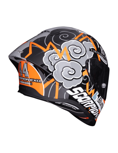 SCORPION EXO-R1 FIM AIR REPLICA ARON 2024 SPORTINIS/UŽDARAS MOTO ŠALMAS