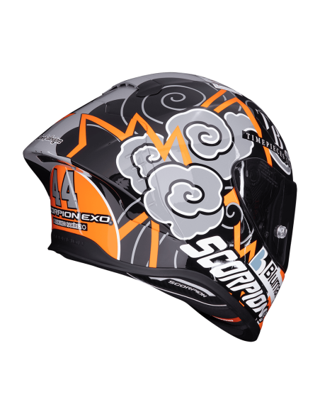 SCORPION EXO-R1 FIM AIR REPLICA ARON 2024 SPORTINIS/UŽDARAS MOTO ŠALMAS