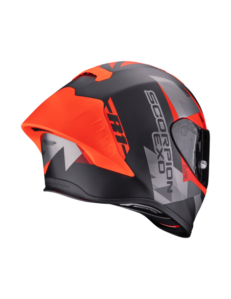 SCORPION МОТОШЛЕМ EXO-R1 EVO II AIR VALERE BLACK/RED СПОРТИВНЫЙ/ВНУТРЕННИЙ