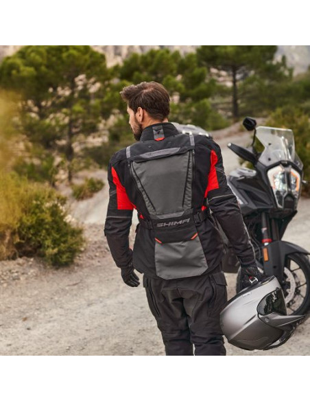 SHIMA HERO 2.0 RED MOTO STRIUKĖ