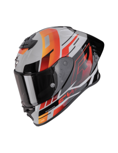 SCORPION EXO-R1 EVO II AIR ADRENALINE GREY/RED/ORANGE