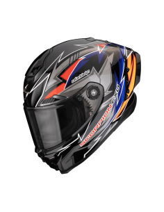 SCORPION EXO-RACE AIR MOVE ON BLACK/BLUE/ORANGE