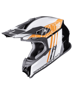 SCORPION VX-16 EVO AIR LIGNES BLACK/ORANGE