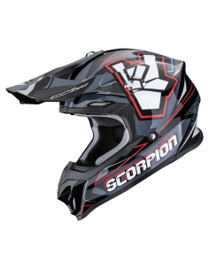 SCORPION VX-16 EVO AIR ANALOGUE БЕЛЫЙ/СИНИЙ/ЖЕЛТЫЙ
