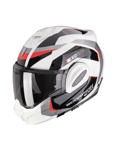 SCORPION МОТОШЛЕМ EXO-TECH EVO PRO ACUTI WHITE/BLUE/RED FLIP-UP