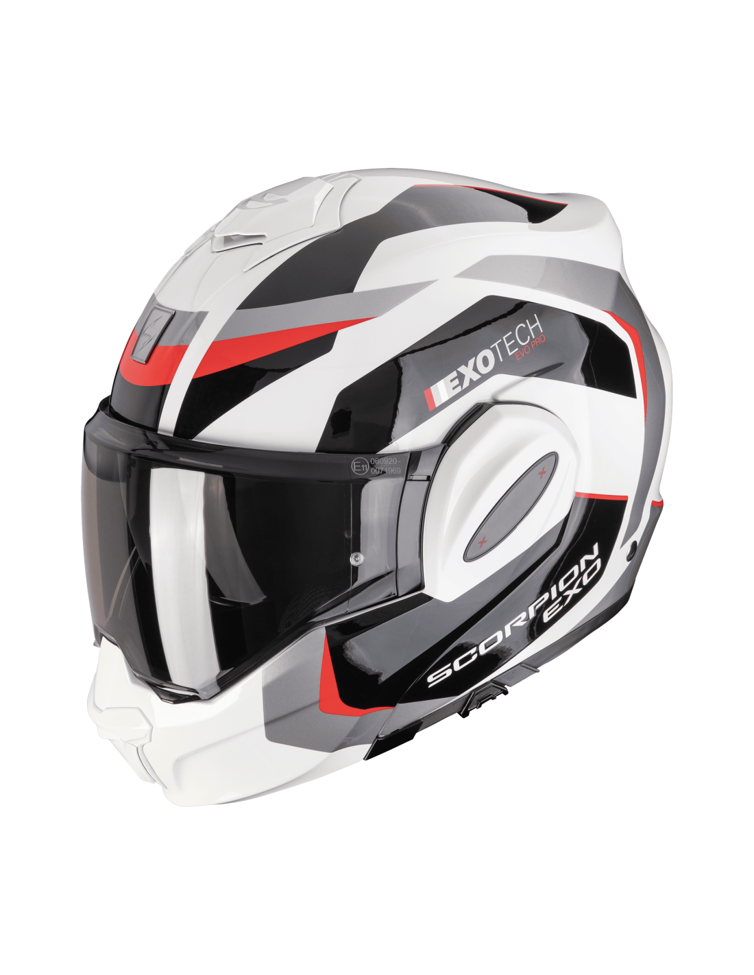 SCORPION EXO-TECH EVO PRO ACUTI GREY/BLACK/RED Size S
