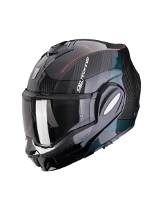 SCORPION EXO-TECH EVO CARBON CAD ЧЕРНЫЙ/ЗЕЛЕНЫЙ