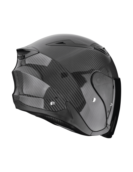 SCORPION EXO-Z1 CARBON BLACK OPEN MOTORCYCLE HELMET
