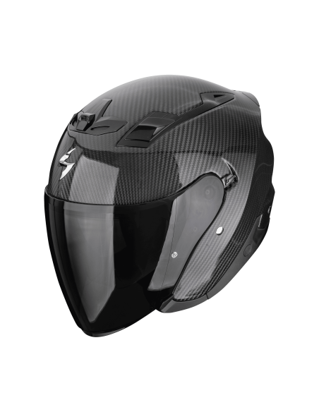 SCORPION EXO-Z1 CARBON BLACK OPEN MOTORCYCLE HELMET