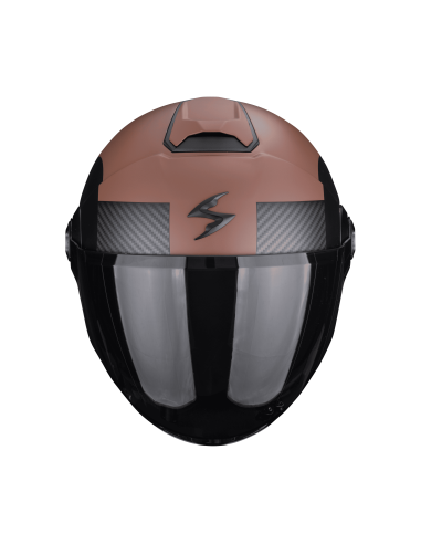 SCORPION ОТКРЫТЫЙ МОТОЦИКЛЕТНЫЙ ШЛЕМ EXO-CITY II SHEER BROWN/BLACK