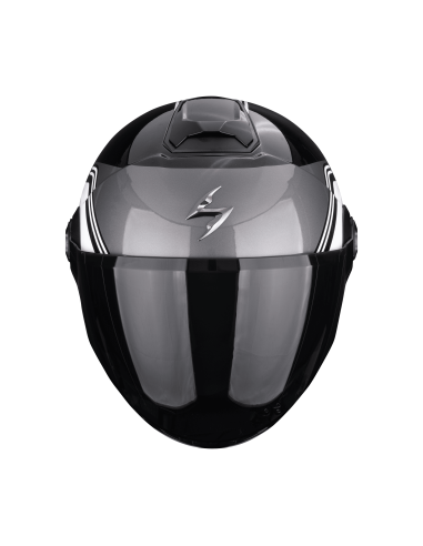 SCORPION EXO-CITY II VITA BLACK/WHITE OPEN MOTORCYCLE HELMET