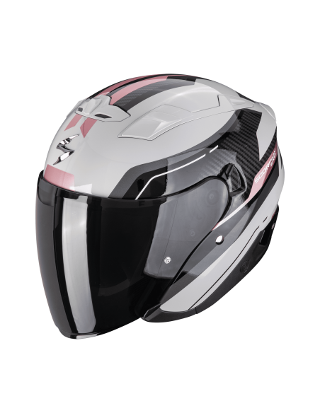 SCORPION ОТКРЫТЫЙ МОТОЦИКЛЕТНЫЙ ШЛЕМ EXO-230 HYPE GREY/PINK