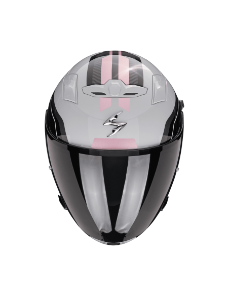 SCORPION ОТКРЫТЫЙ МОТОЦИКЛЕТНЫЙ ШЛЕМ EXO-230 HYPE GREY/PINK