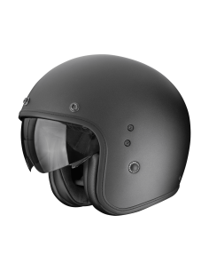 SCORPION BELFAST EVO MATT BLACK OPEN MOTO HELMET