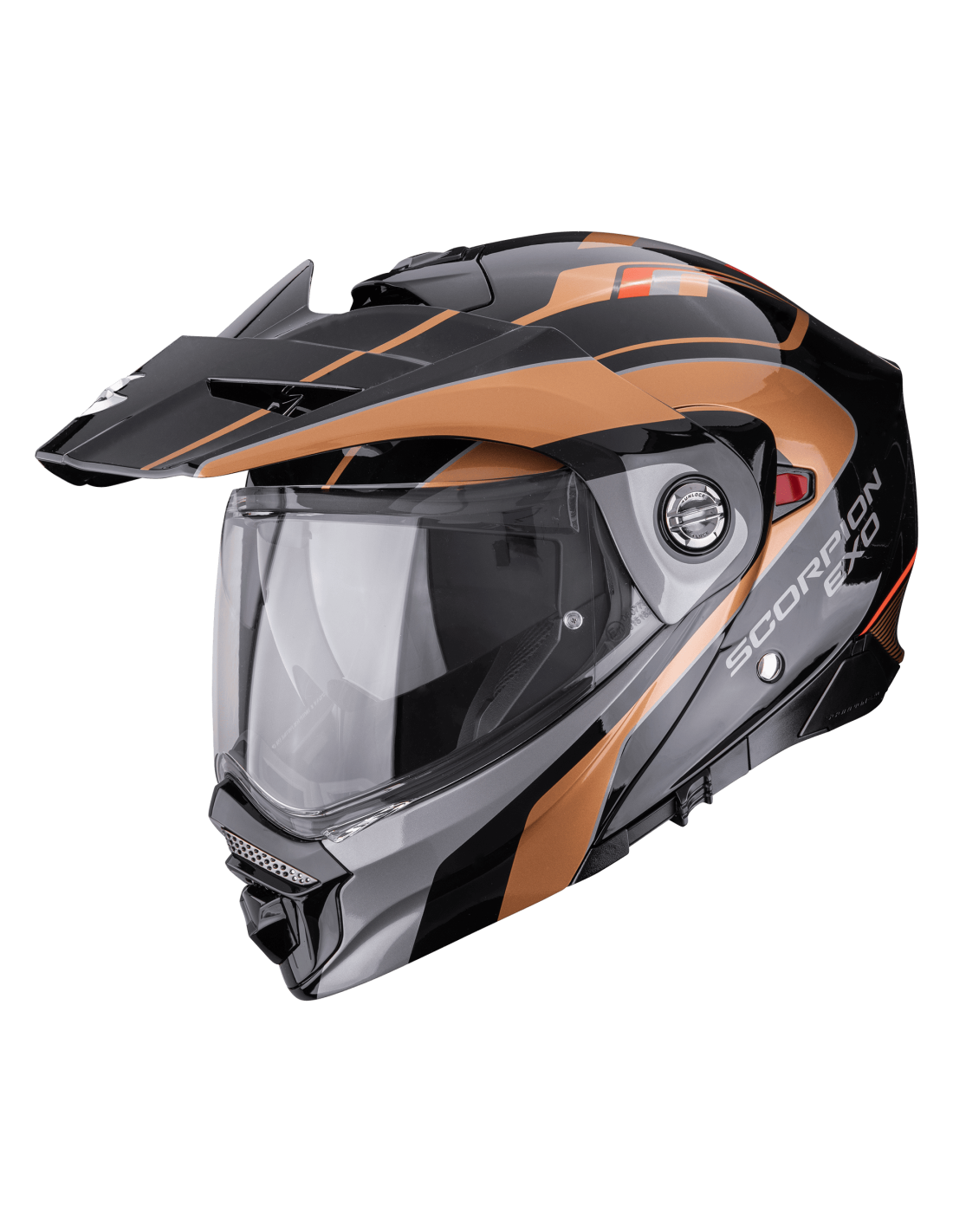 SCORPION ADX-2 KAMPS BLACK/COPPER Šalmo dydis XS / 53-54