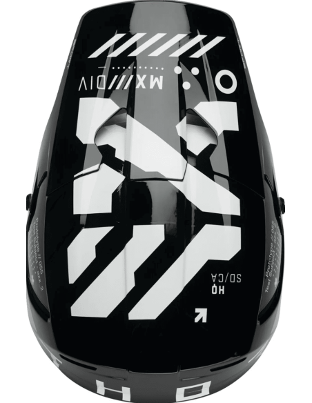 МОТОШЛЕМ ДЛЯ КРОССА THOR REFLEX SPORT RIOT BLACK/WHITE