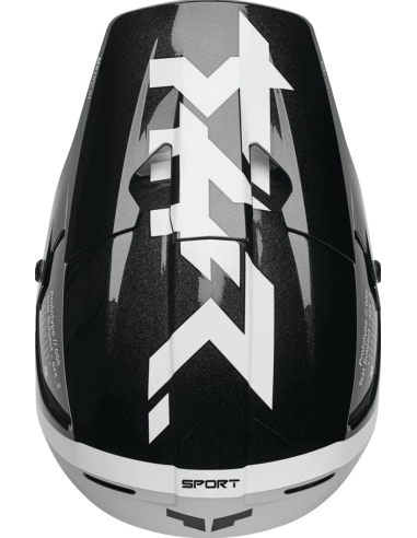 МОТОШЛЕМ ДЛЯ КРОССА THOR REFLEX SPORT RIOT BLACK/WHITE