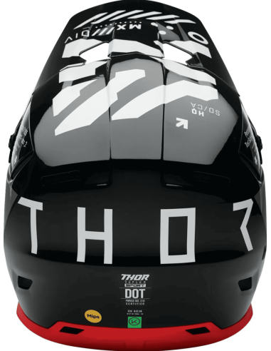 МОТОШЛЕМ ДЛЯ КРОССА THOR REFLEX SPORT STRIKE BLACK/RED
