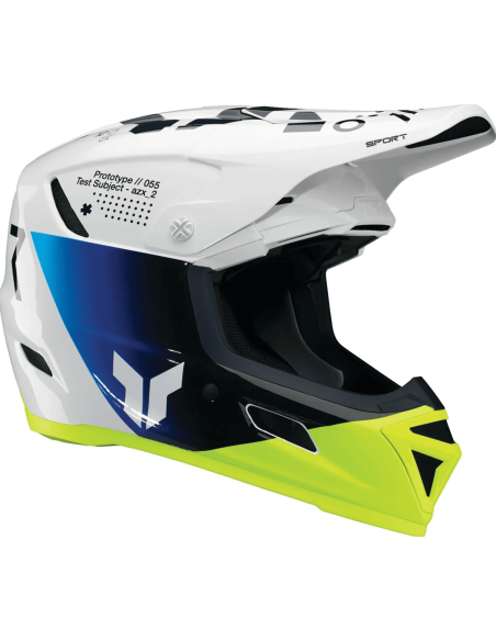 МОТОШЛЕМ THOR REFLEX SPORT STRIKE NAVY/ACID CROSS