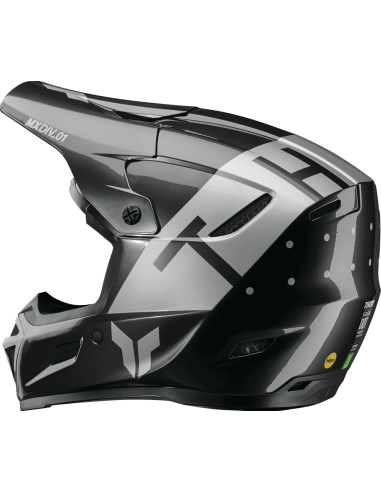 МОТОШЛЕМ THOR REFLEX SPORT ROGUE SILVER CROSS