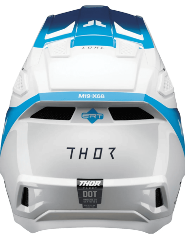 THOR FLEET STORM WHITE/NAVY KROSINIS MOTO ŠALMAS