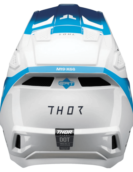 THOR FLEET STORM WHITE/NAVY KROSINIS MOTO ŠALMAS