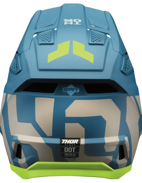 ДЕТСКИЙ МОТОШЛЕМ THOR FLEET FORGE BLUE CROSS