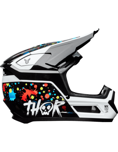 ДЕТСКИЙ МОТОШЛЕМ THOR FLEET SPLAT CROSS