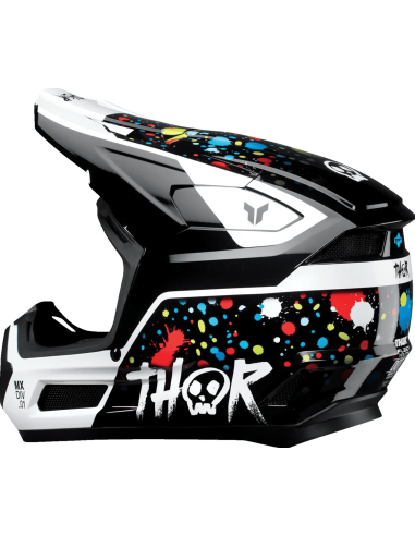ДЕТСКИЙ МОТОШЛЕМ THOR FLEET SPLAT CROSS