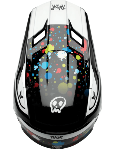 THOR CHILDREN'S FLEET SPLAT CROSS MOTO HELMET
