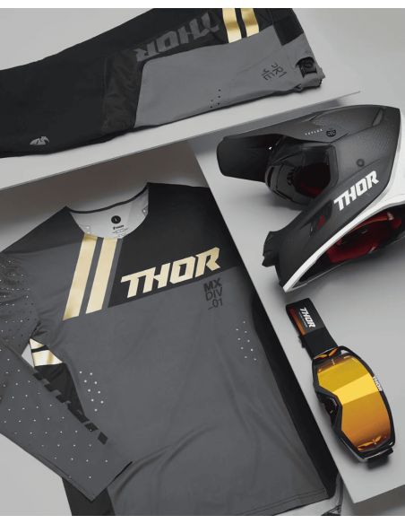 THOR ACTIVATE BLACK/RED MOTOCROSS GOGGLES